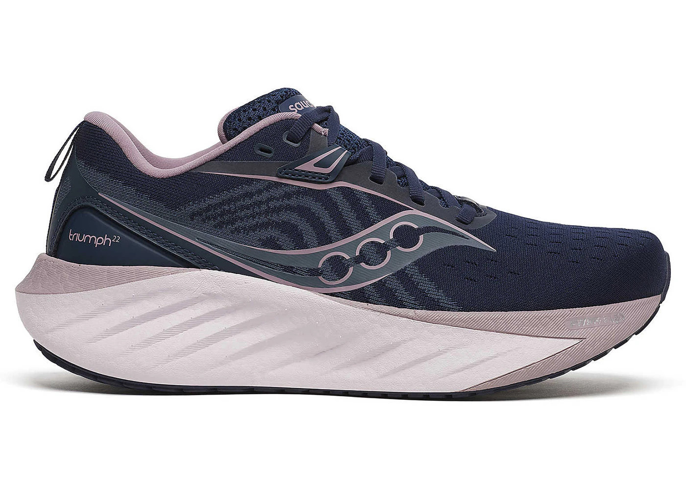 Saucony Triumph 22 Navy Dusk (Women's) - 1