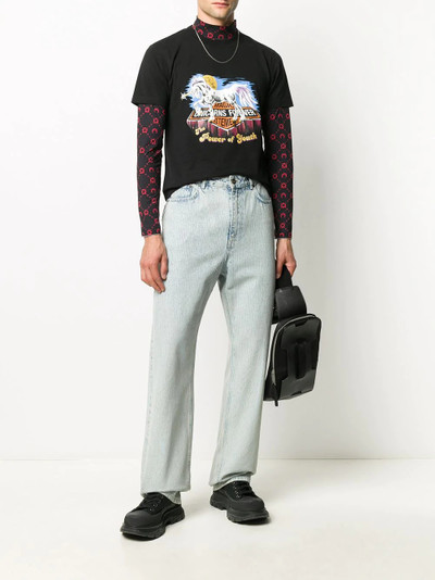 VETEMENTS horse print T-shirt  outlook