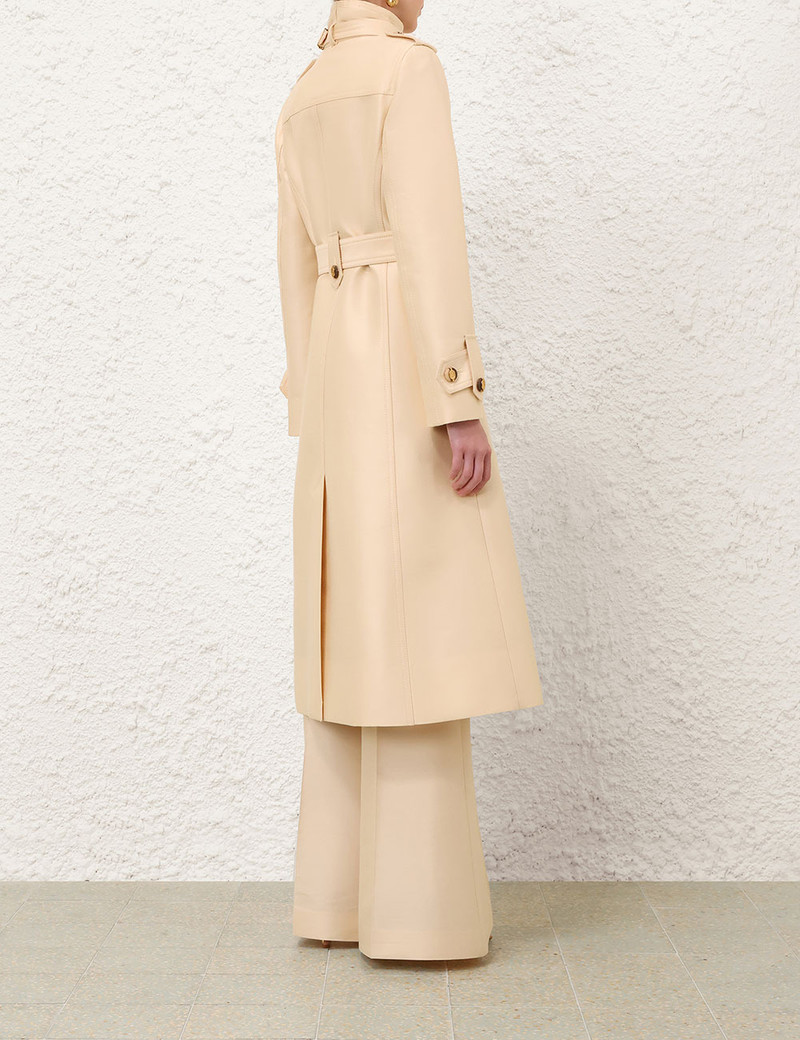 LUNA WOOL SILK COAT 4