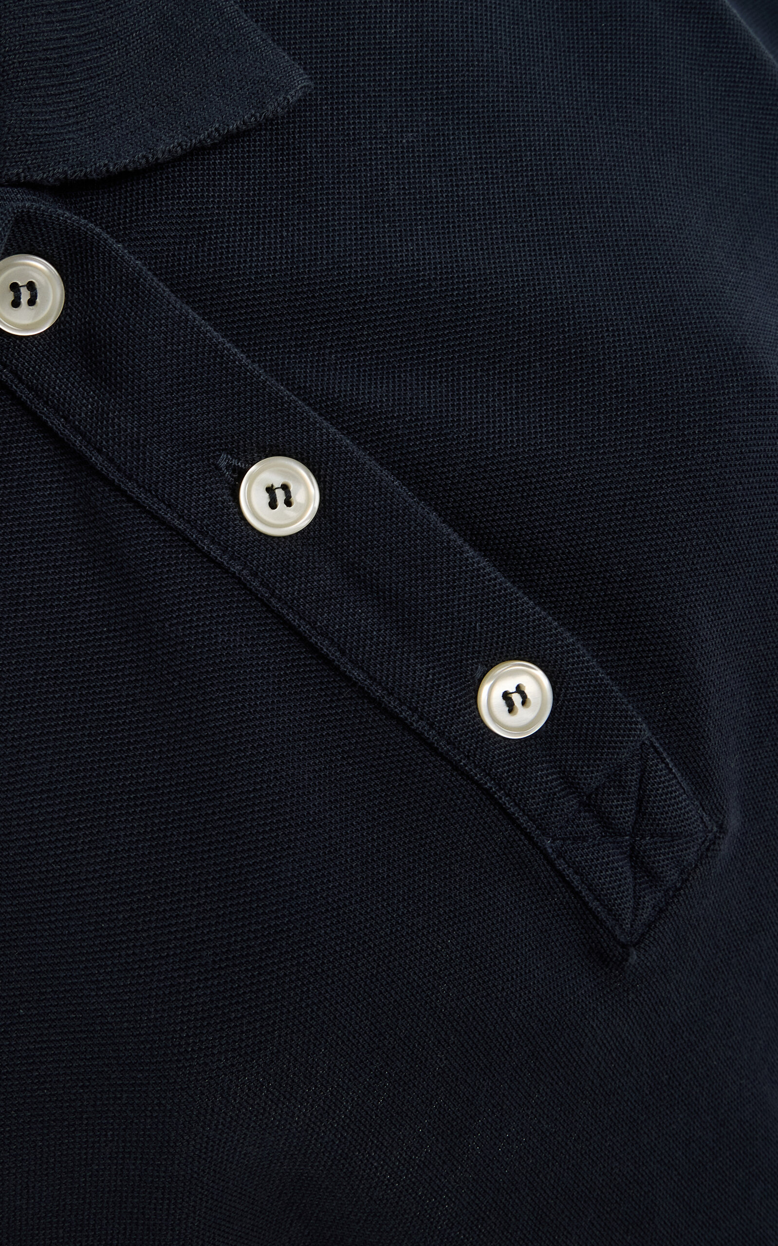 Lowen Supima-Cotton Polo Shirt blue - 5