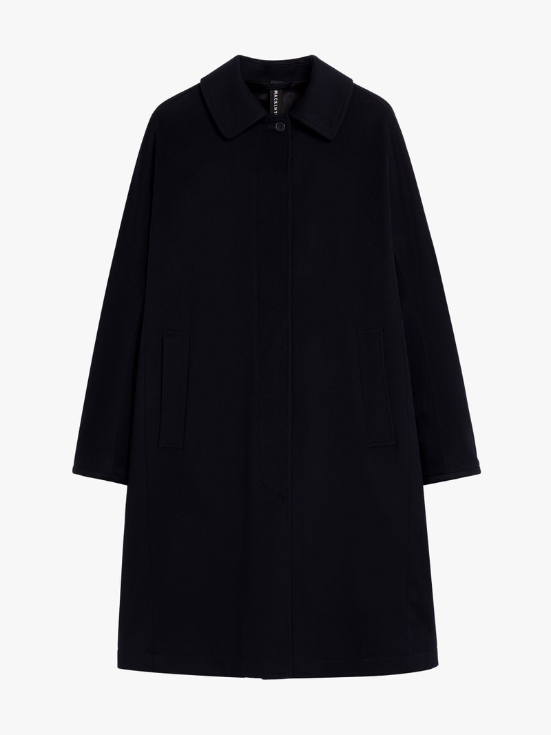 JEAN NAVY STORM SYSTEM WOOL COAT 1