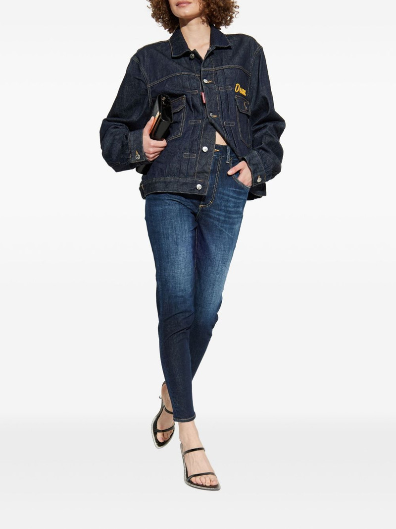 DSQUARED2 logo-plaque jeans outlook