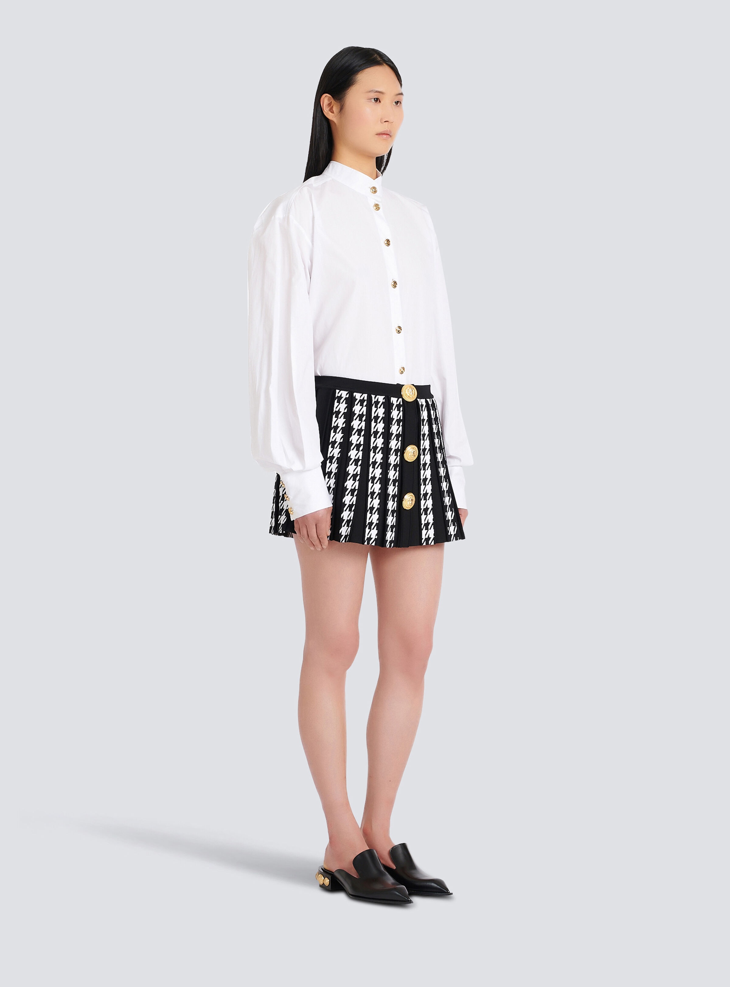 Short knit skirt - 5