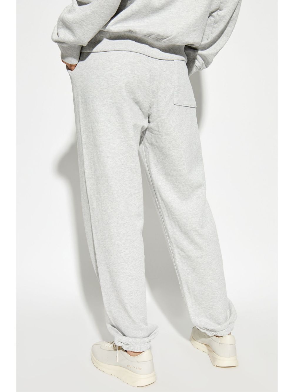 logo-print elasticated trousers - 4