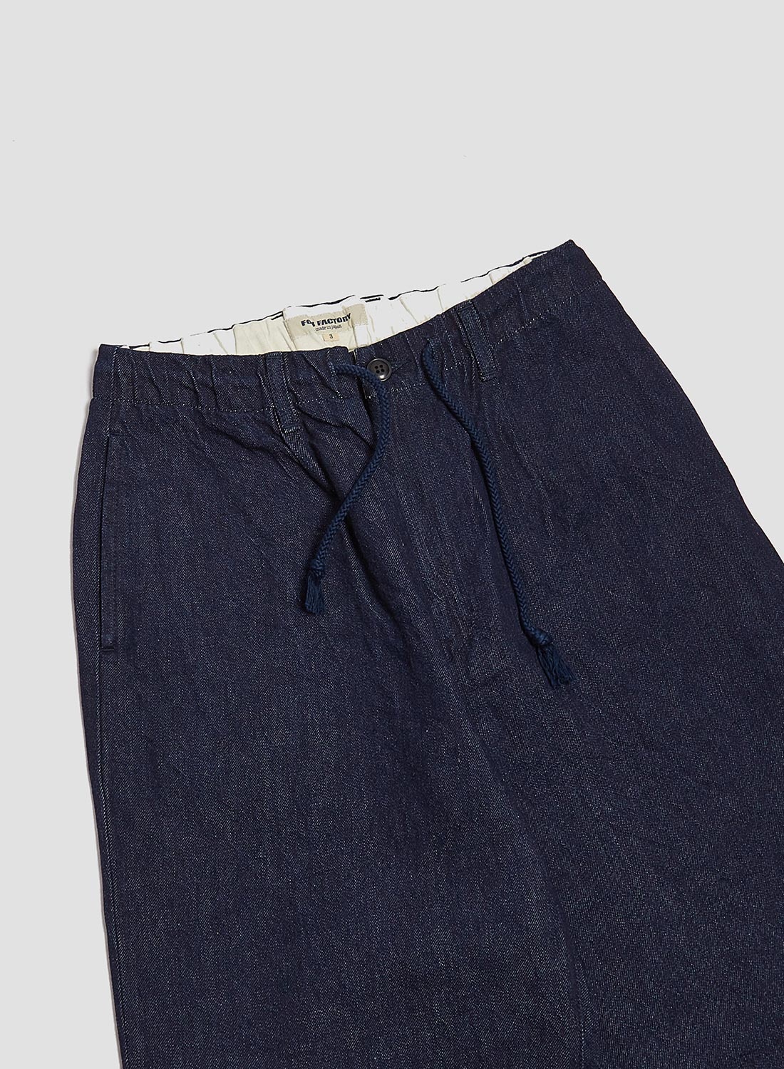FOB Factory Denim Track Pants Indigo - 2