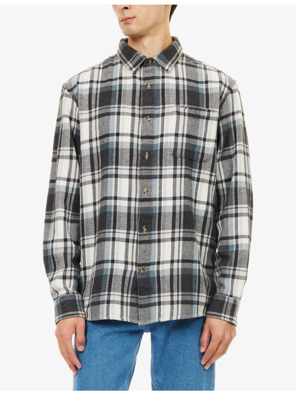 Chopford Checked Brushed-Cotton Shirt - 3