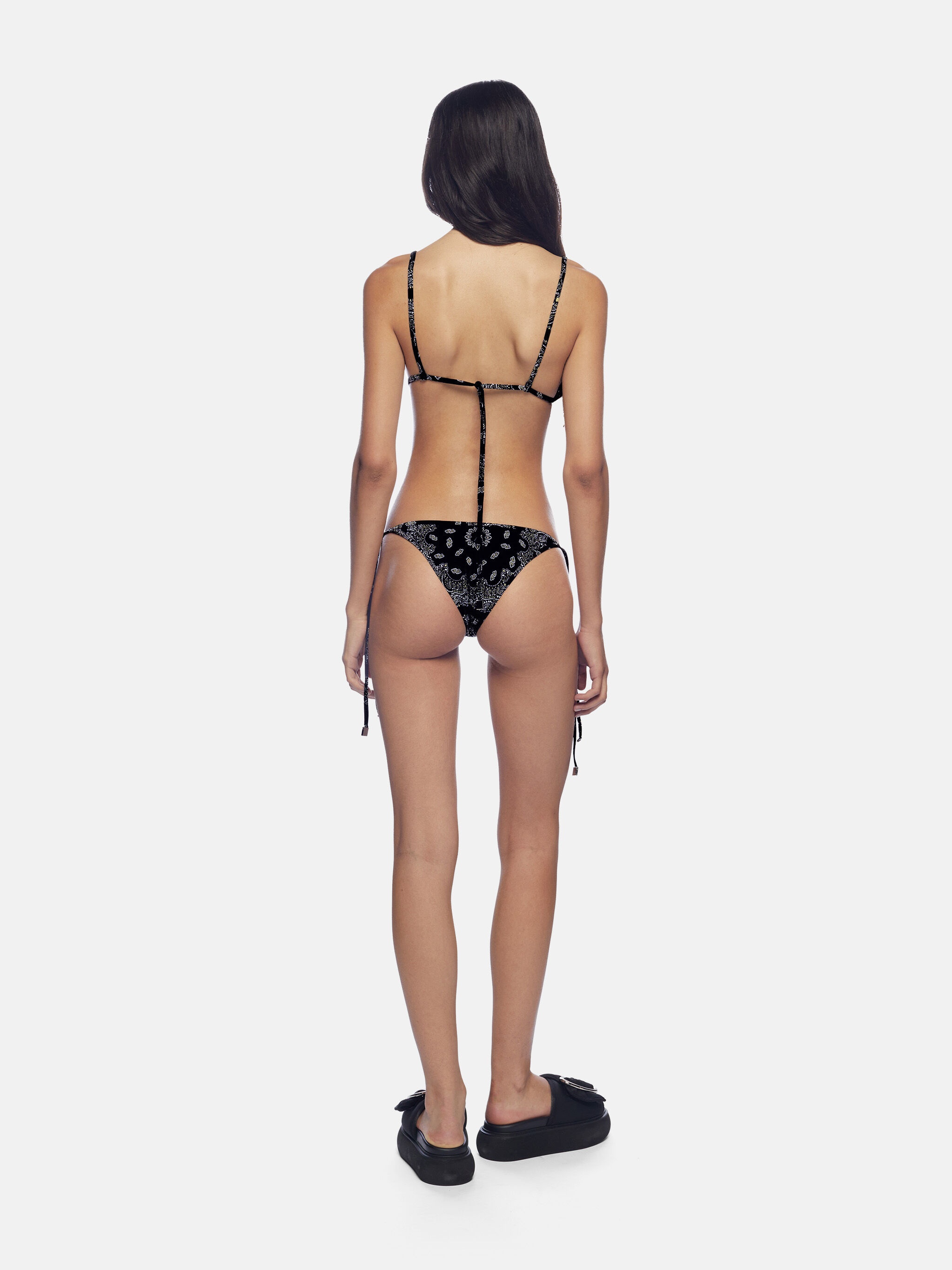 BLACK, WHITE AND BANANA  BIKINI - 4