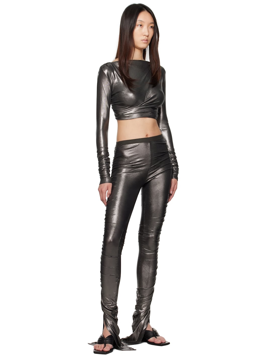 Gunmetal Hollywood Svita Leggings - 4