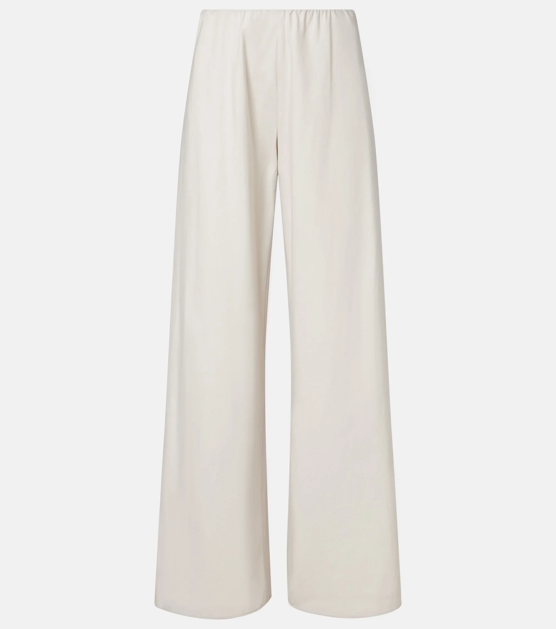 Colette cotton twill wide-leg pants - 1