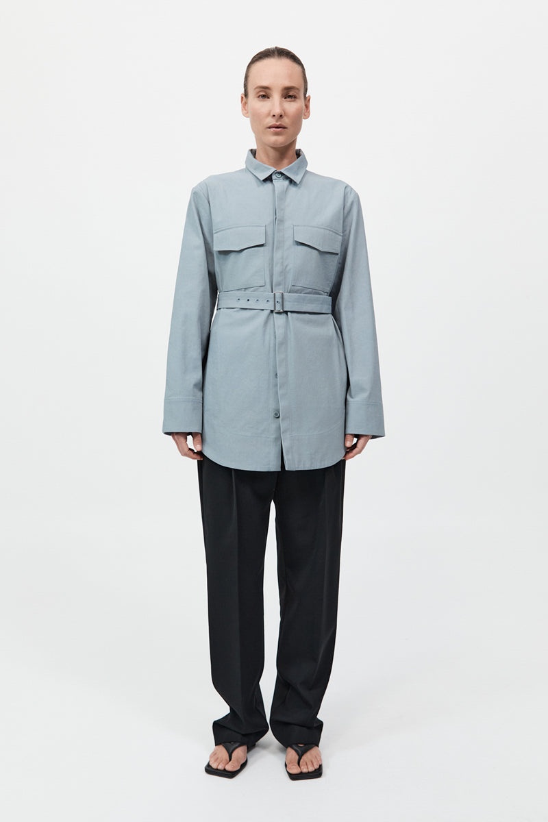 Utility Shirt Jacket - Glacier - 7