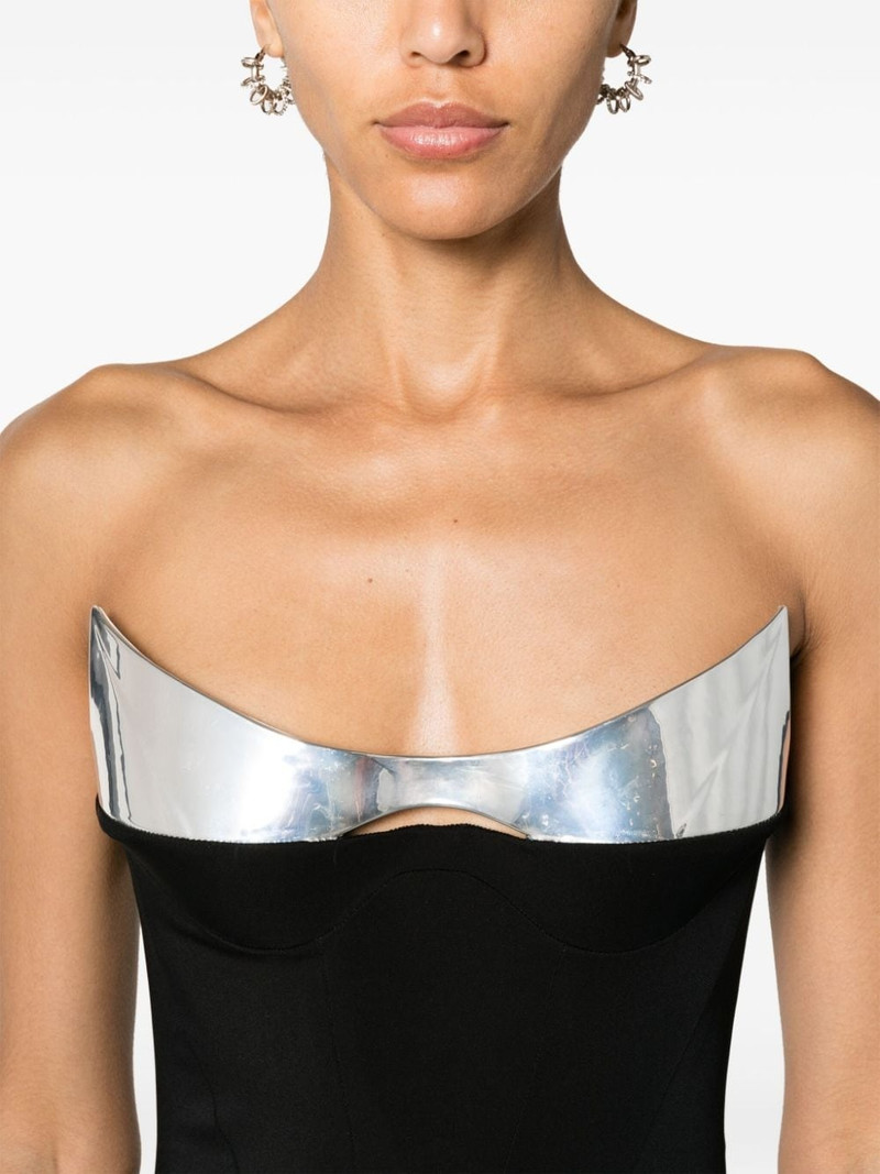 structured strapless maxi dress 5