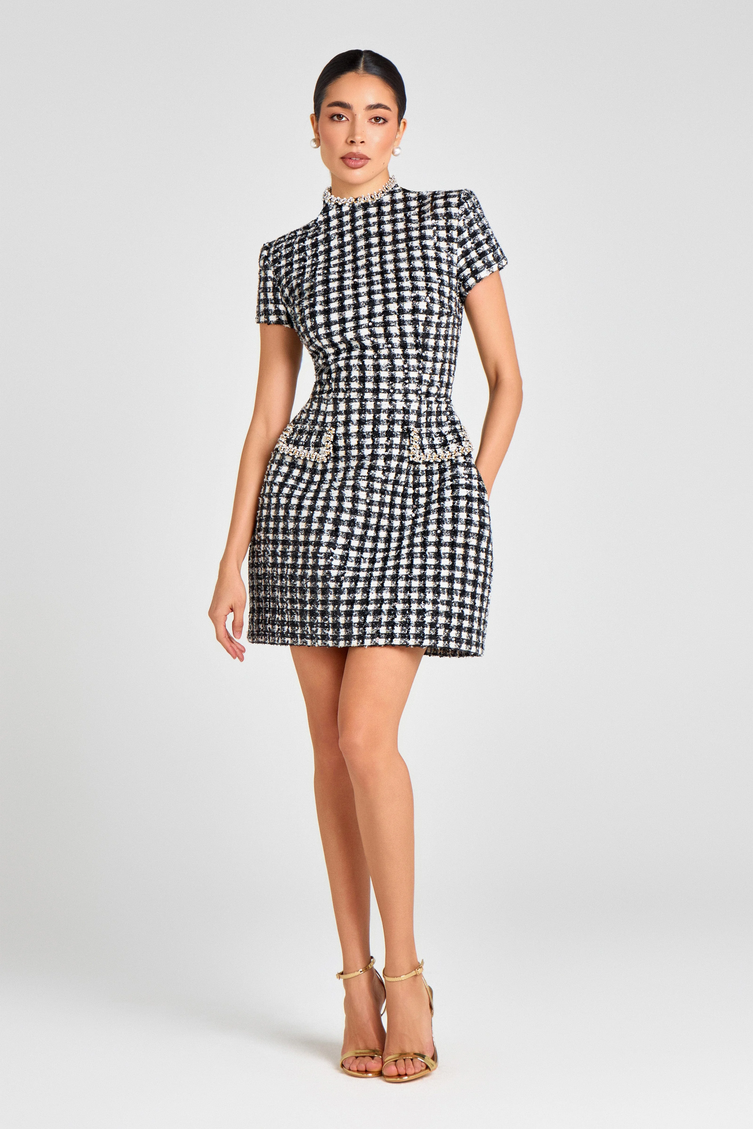 Mila Check Dress - 1