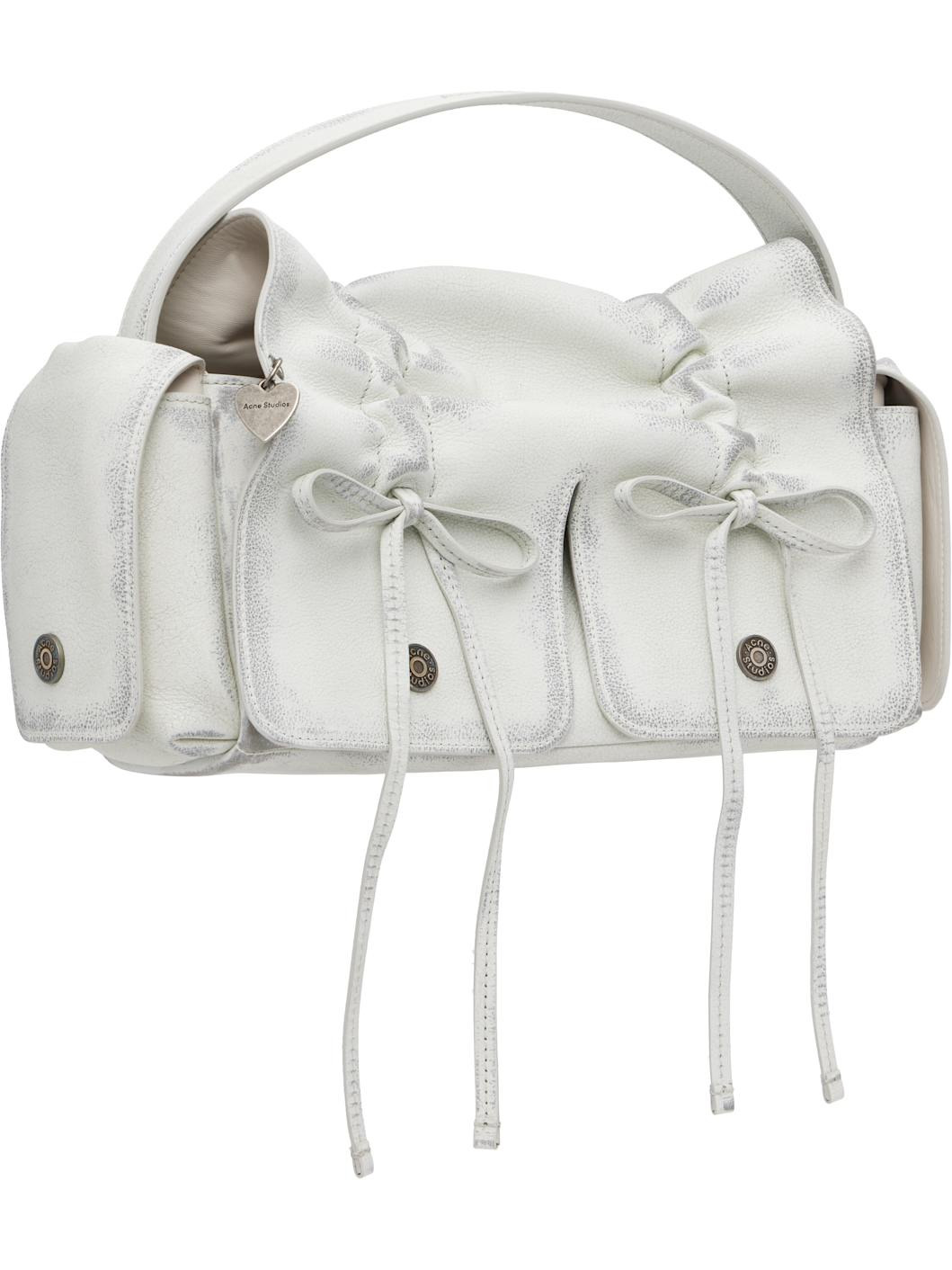 White Multipocket Bag - 2