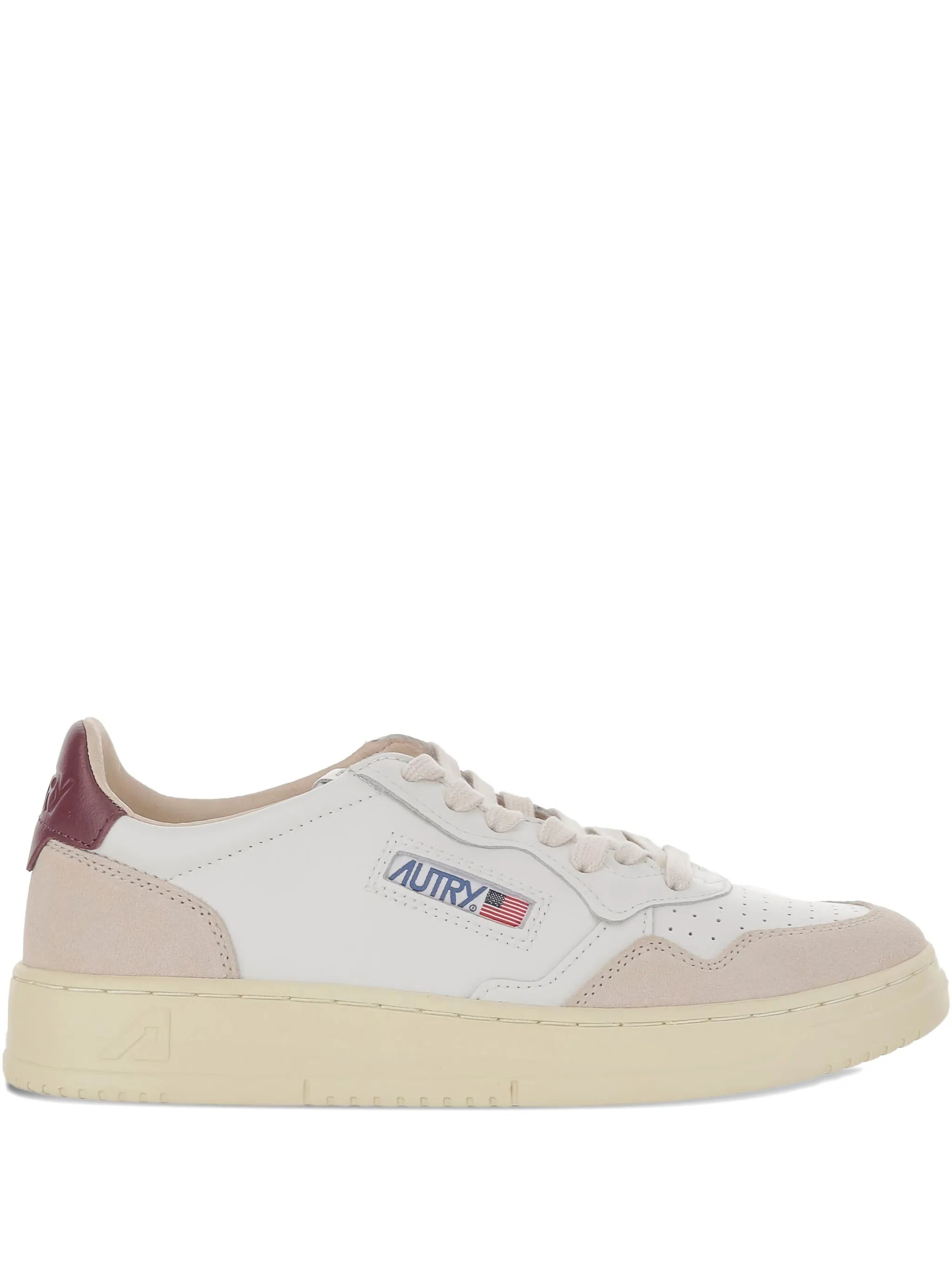 Autry Medalist Leather Suede Sneakers - 1