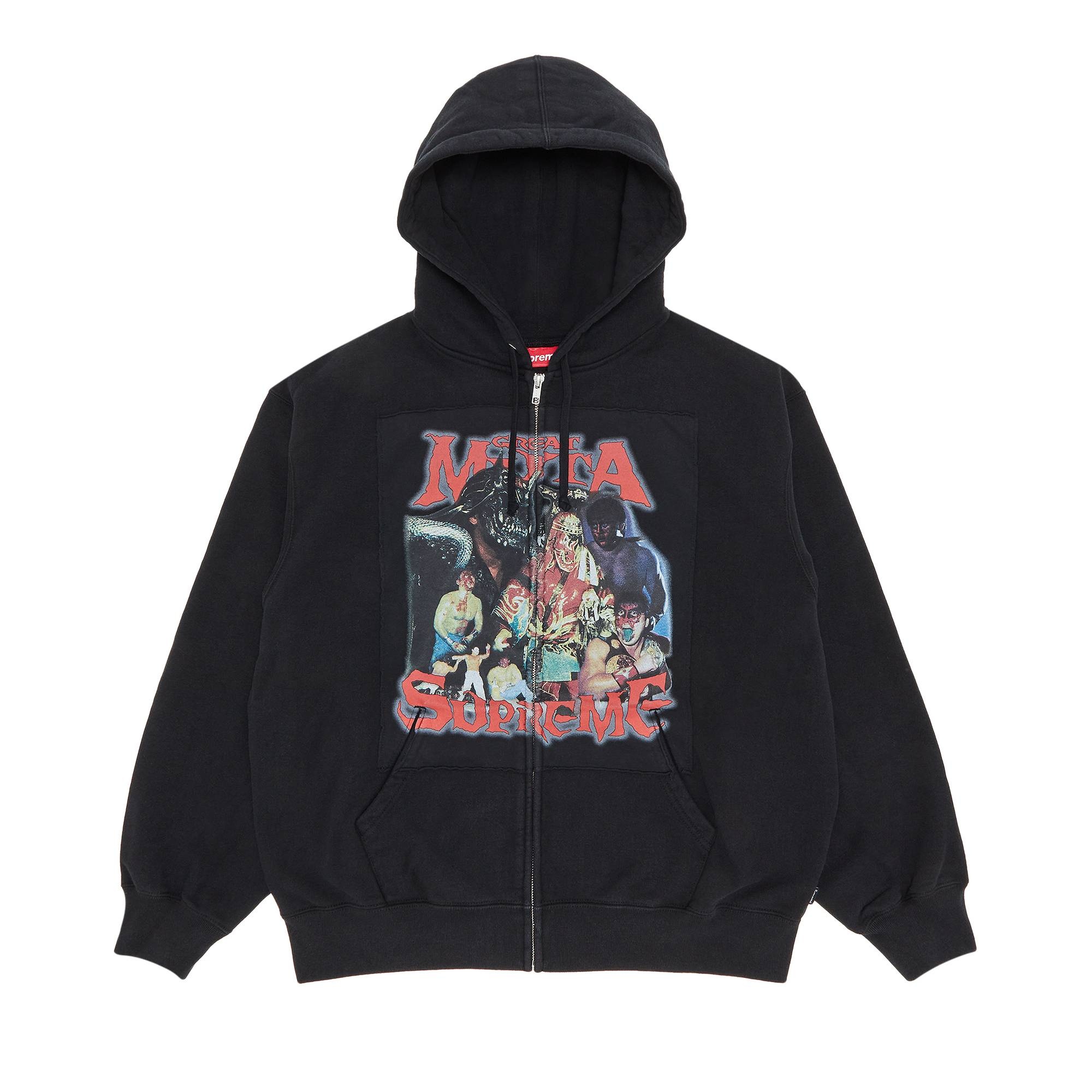 【Supreme】 Muta Zip Up Hooded Sweatshirt Supreme Muta Zip Up Hooded Sweatshirt (FW23) - $178