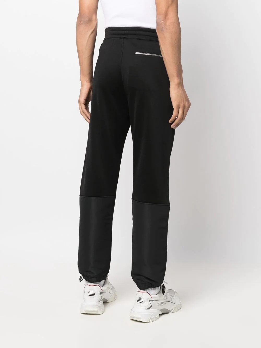 panelled tapered track pants - 4