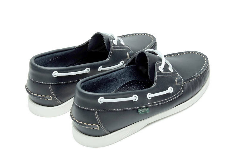 Paraboot Barth Navy Smoke - Rubber Sole outlook