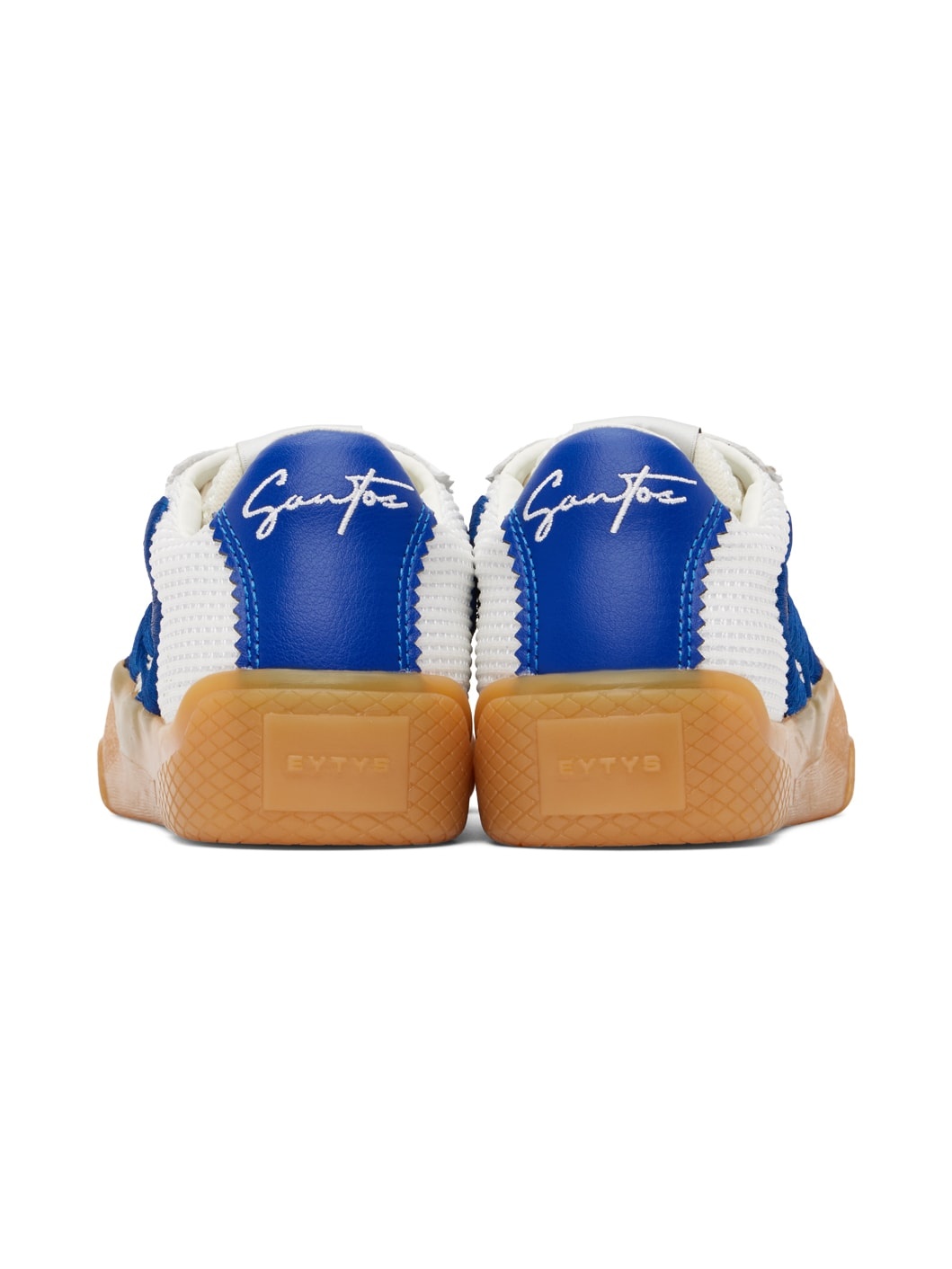 Gray & Blue Santos Sneakers - 2