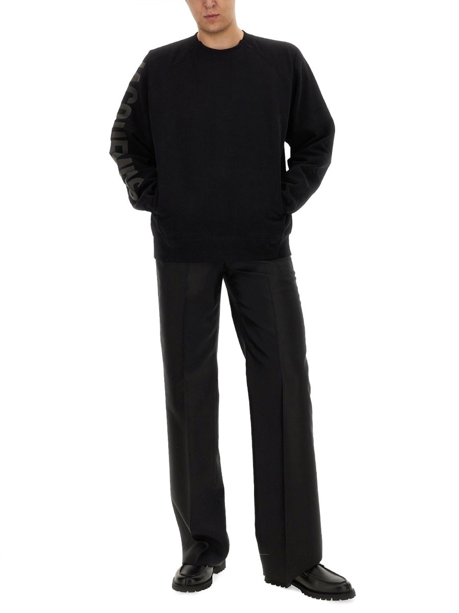 Jacquemus Men Typo Sweatshirt - 2