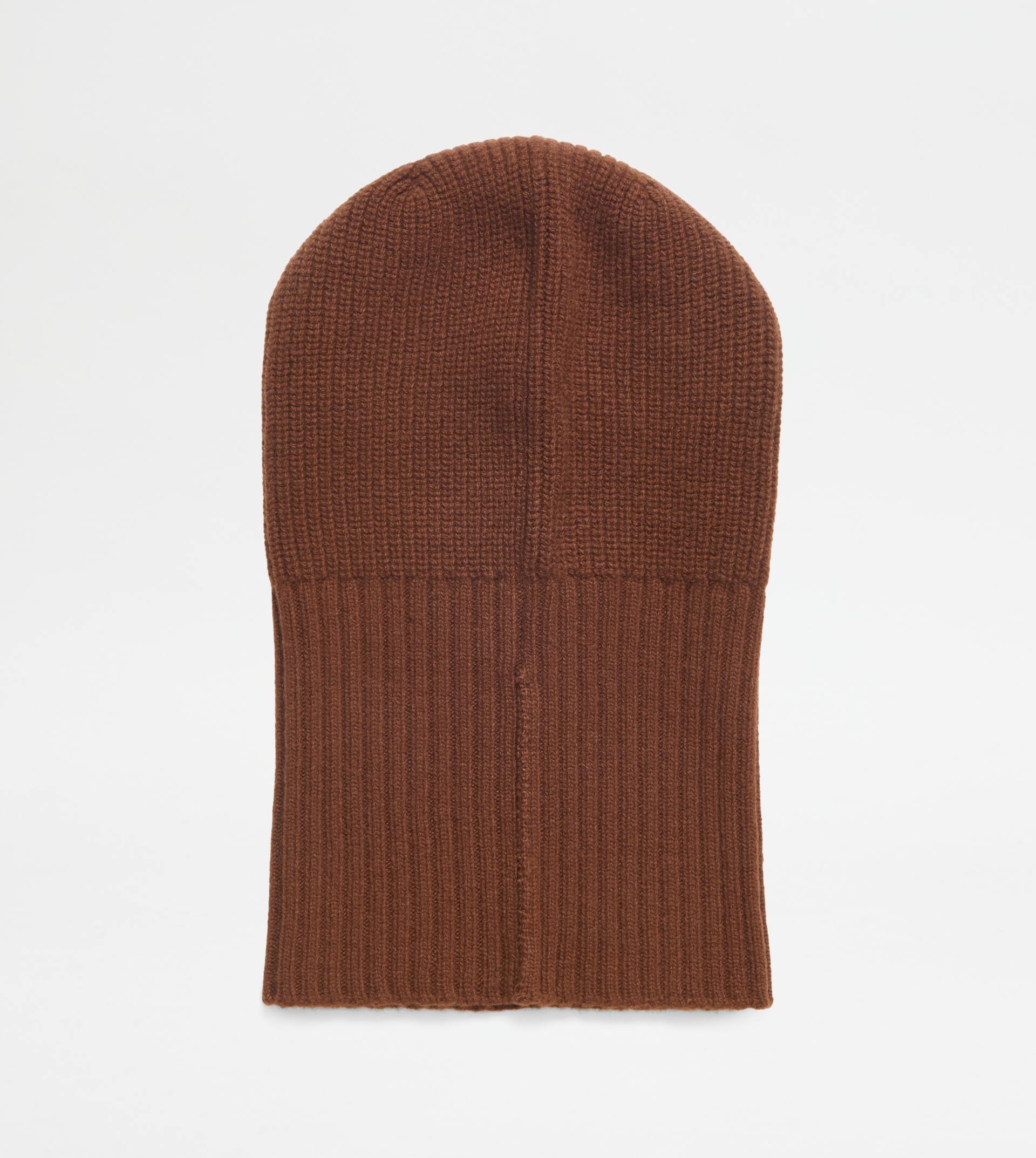 BALACLAVA IN CASHMERE BLEND - BROWN - 7