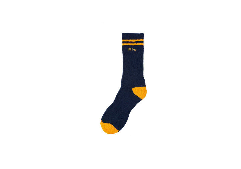 TOWELLING SOCK NAVY 1