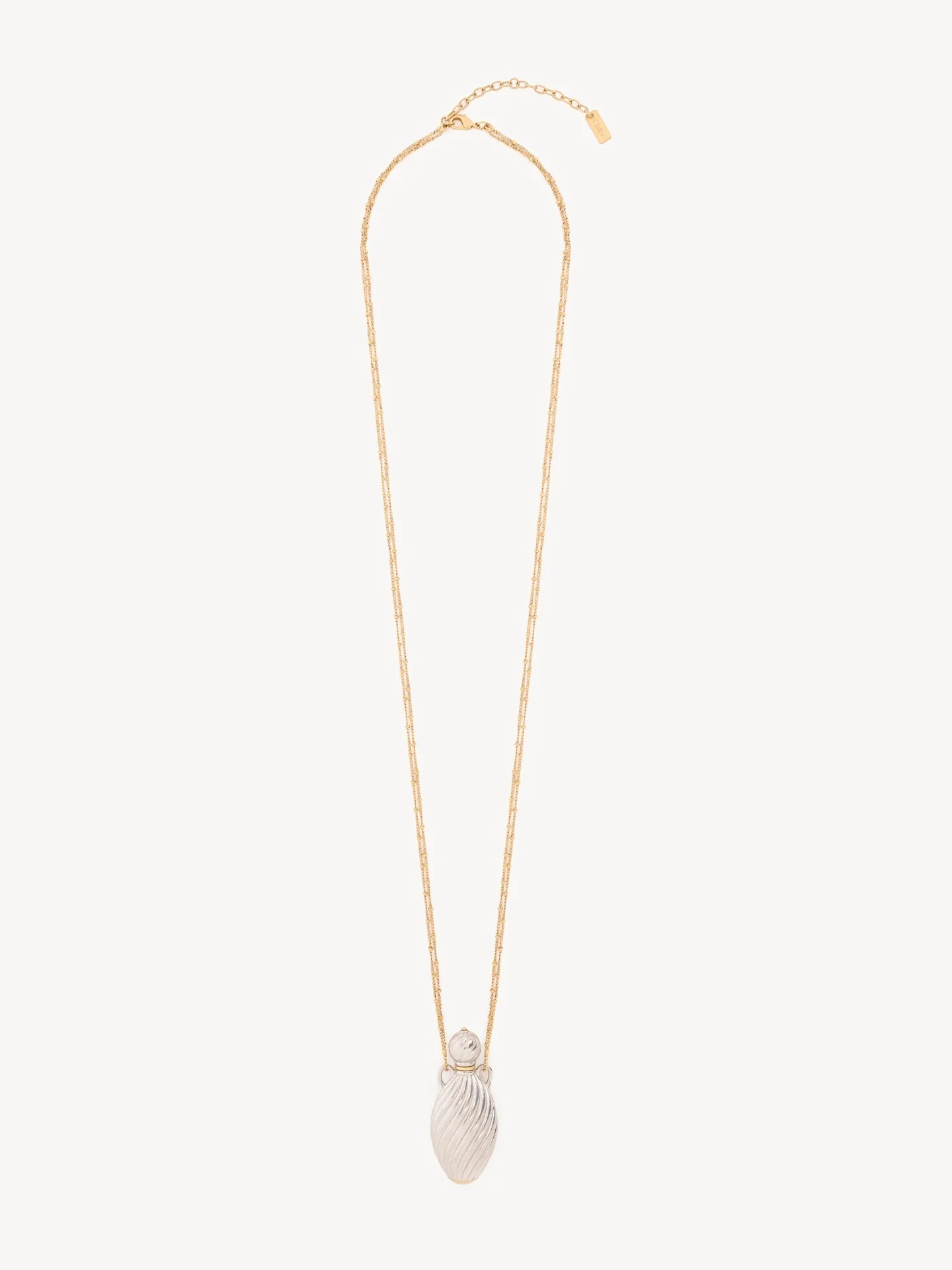 THE CHLOÉ MIRROR PENDANT NECKLACE - 1