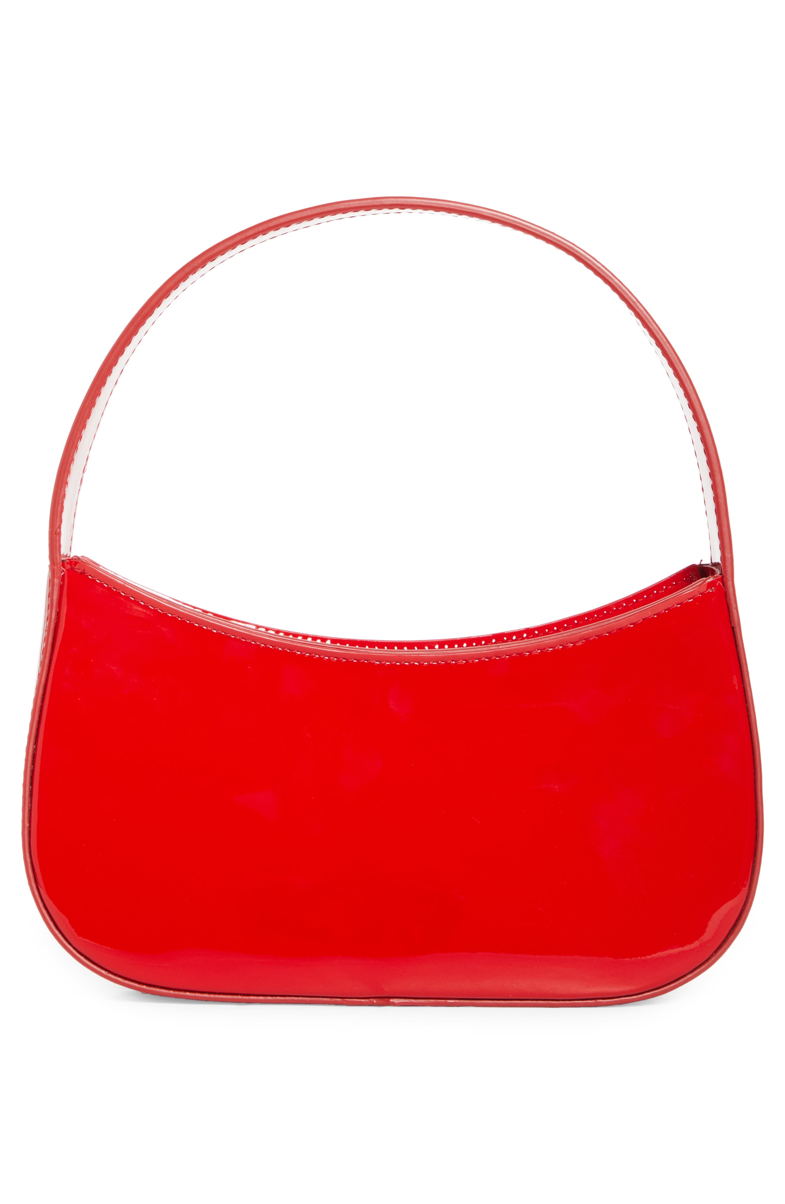 Mansur Gavriel Mini BonBon Patent Leather Shoulder Bag in Flamma at Nordstrom - 4