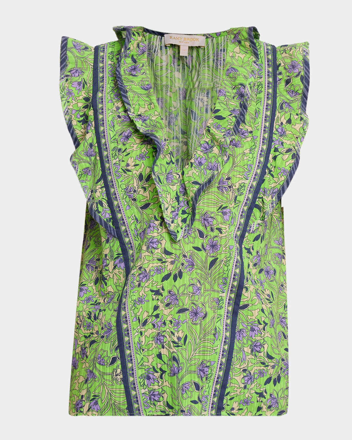 Samson Printed Cotton Top - 1