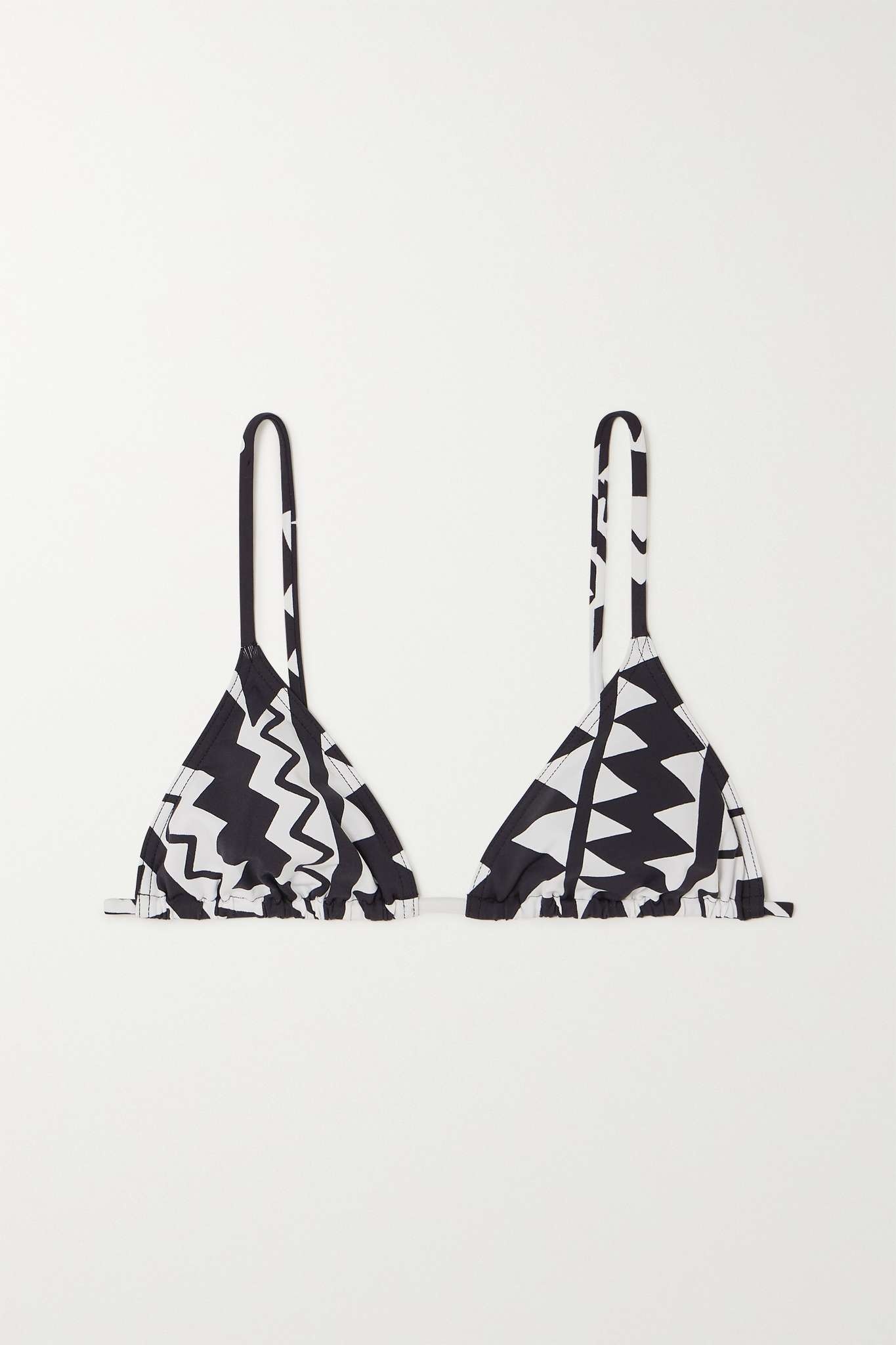 Esprit printed triangle bikini top - 1