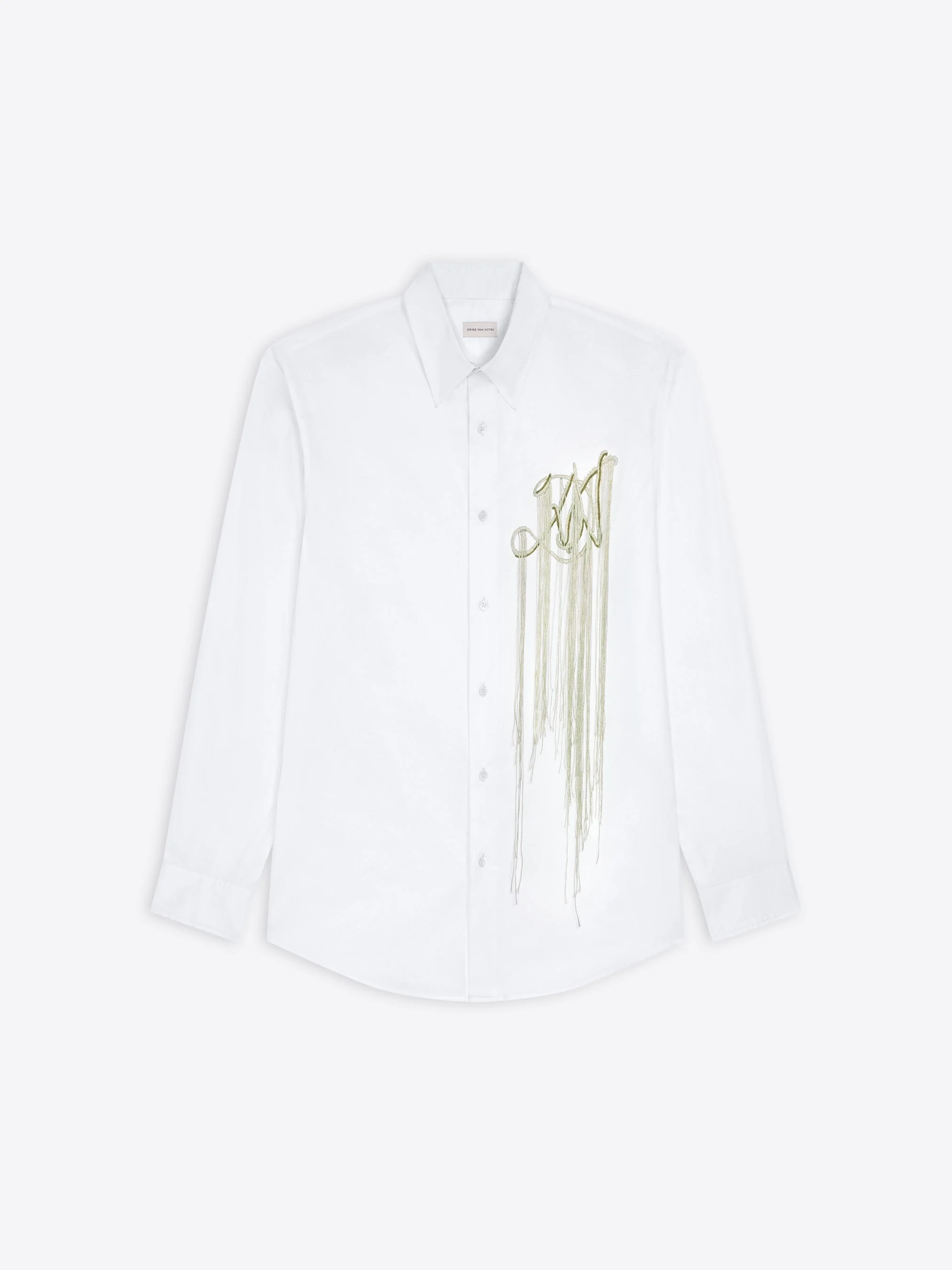 EMBROIDERED COTTON SHIRT - 1