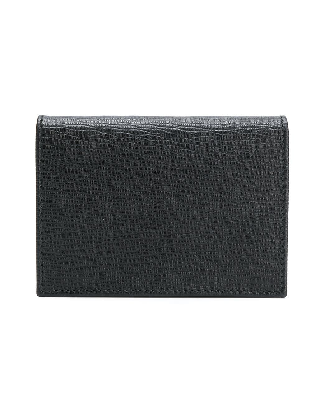 textured double Gancio wallet - 2