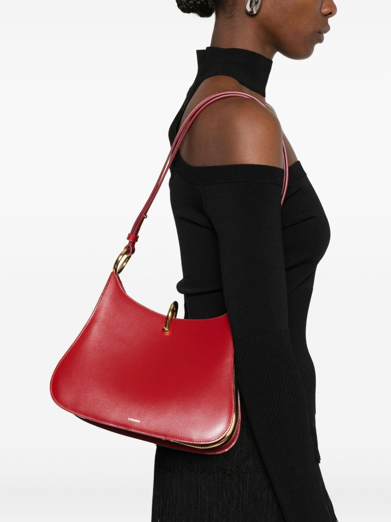 rabanne Ring leather shoulder bag outlook