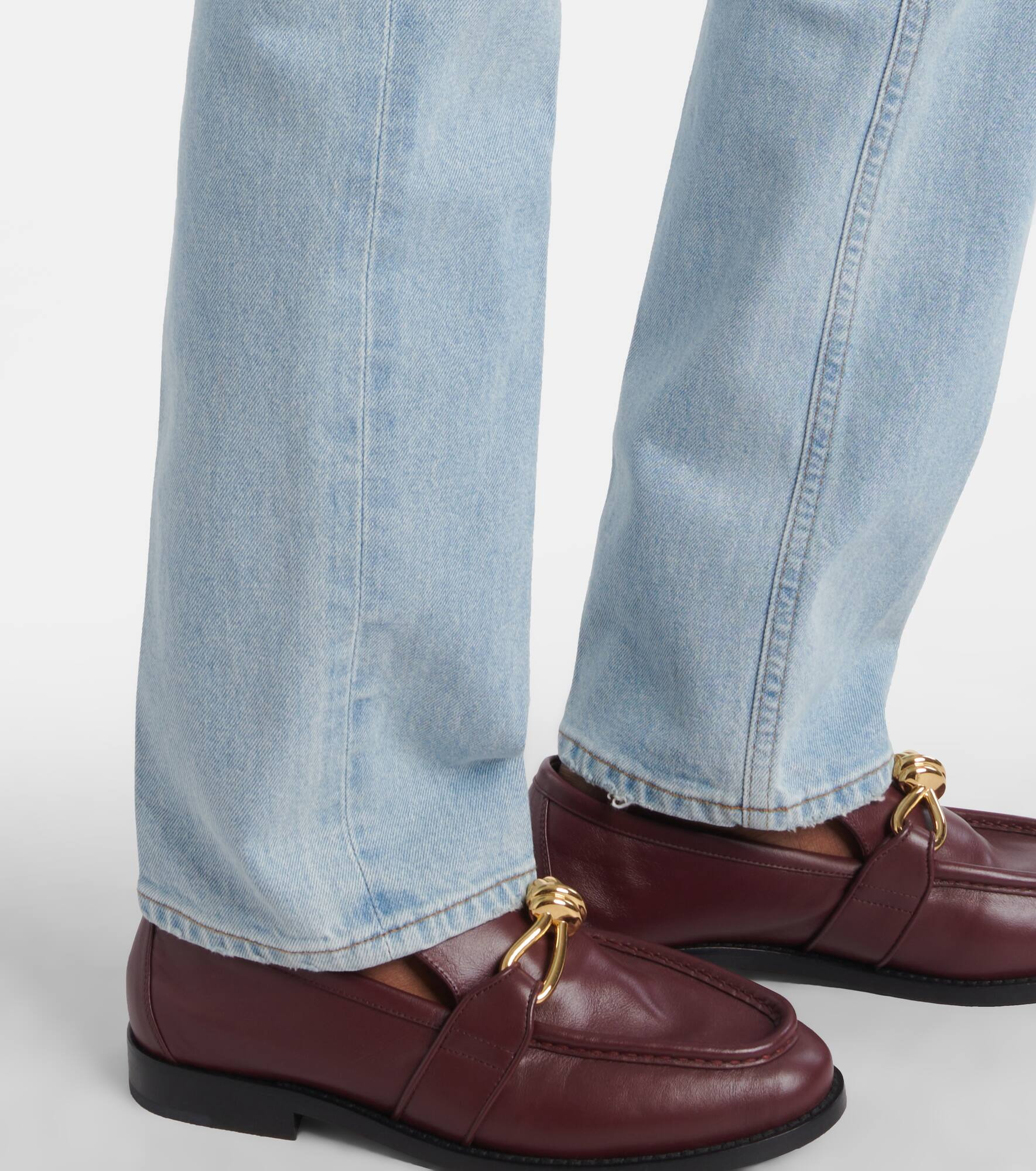 Zurie high-rise straight jeans - 5