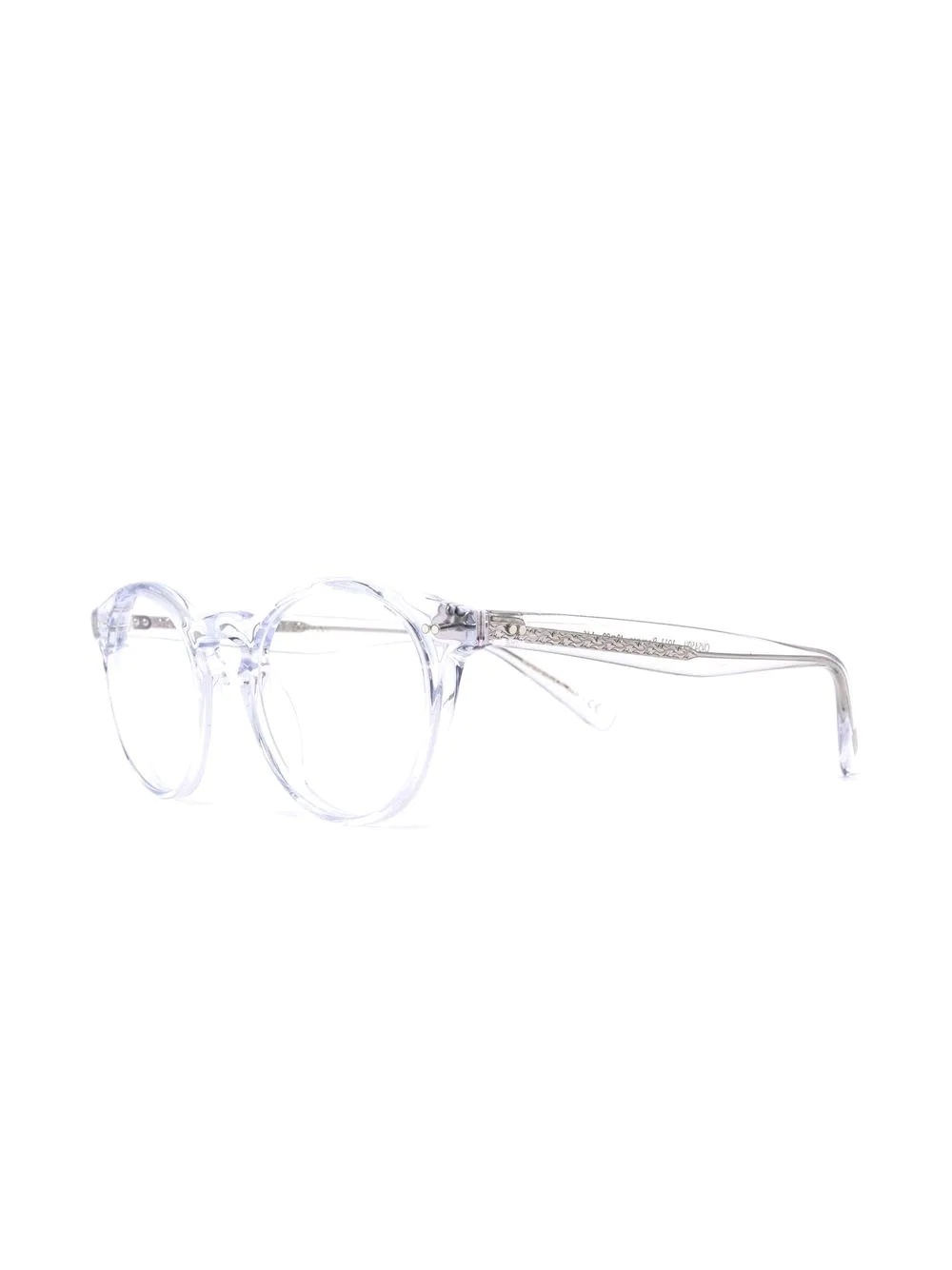 transparent-frame glasses - 2