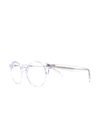 Oliver Peoples transparent-frame glasses outlook