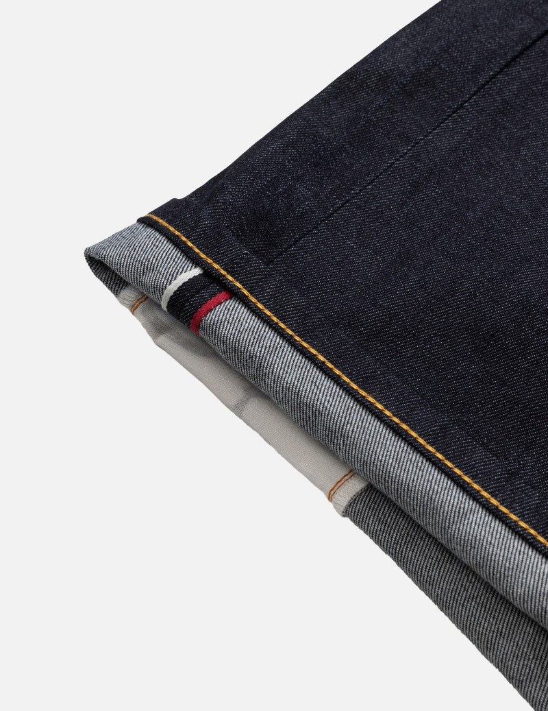 Ishigaki Camouflage Inserted Daicock Regular Fit Denim Shorts 5