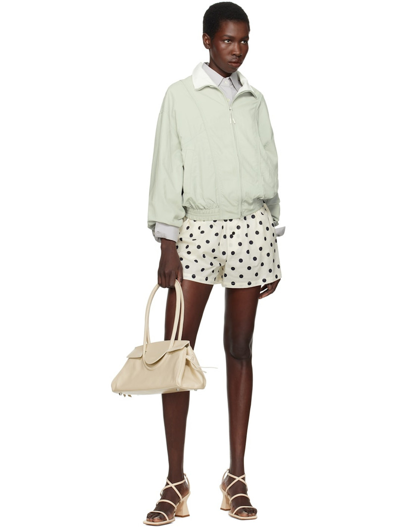 Aeyde Off-White Edda Leather Heeled Sandals outlook