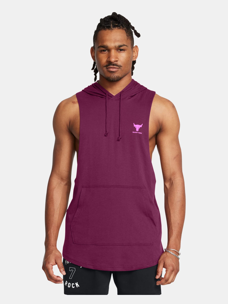 Under Armour Men's Project Rock Sleeveless Hoodie outlook