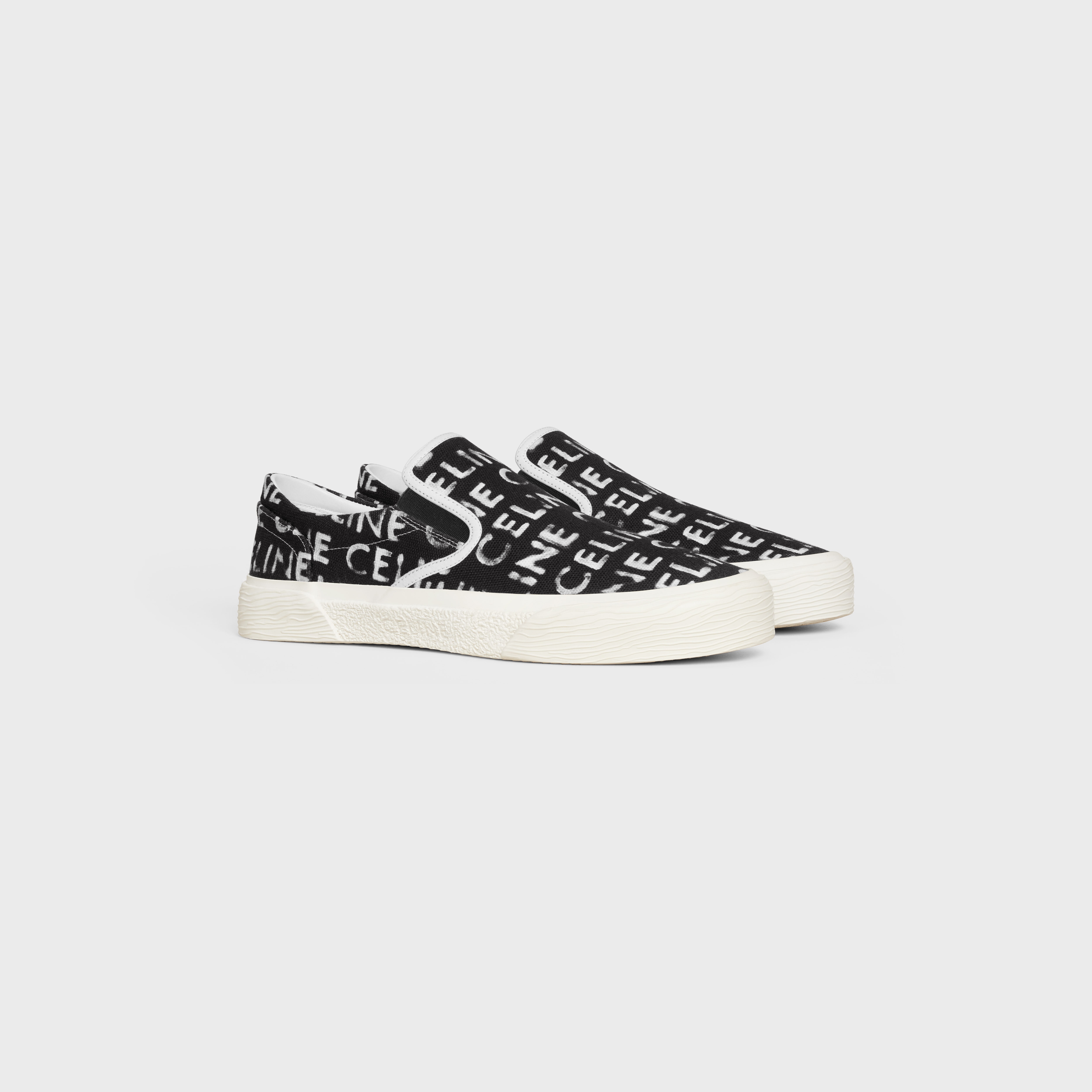 CELINE ELLIOT SLIP-ON in CELINE PRINTED CANVAS - 2