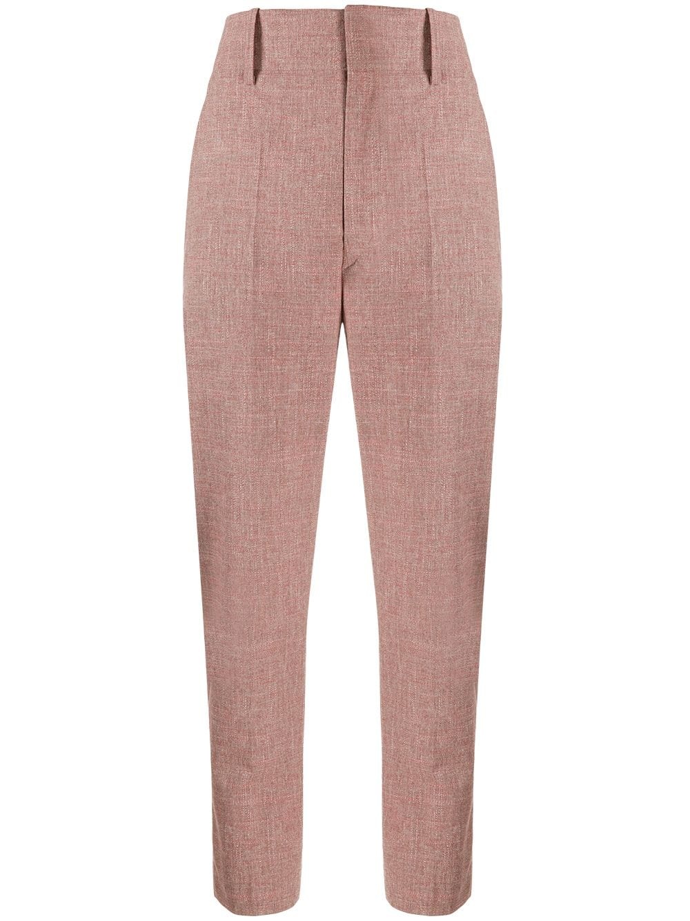 Noah chambray tapered trousers - 1