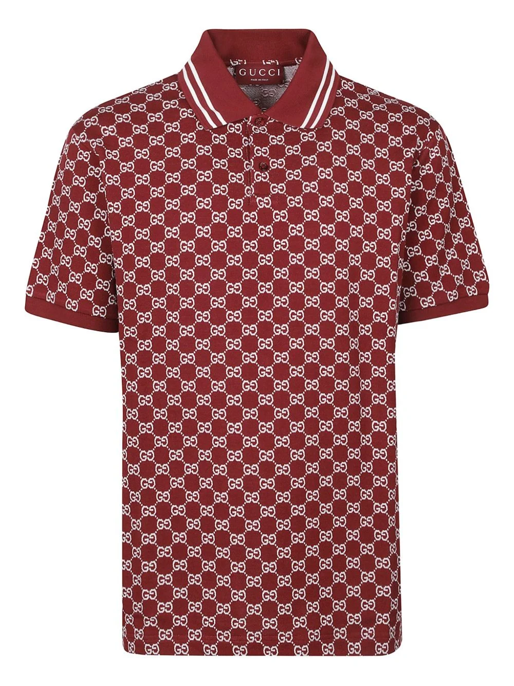 GG-pattern polo shirt - 1