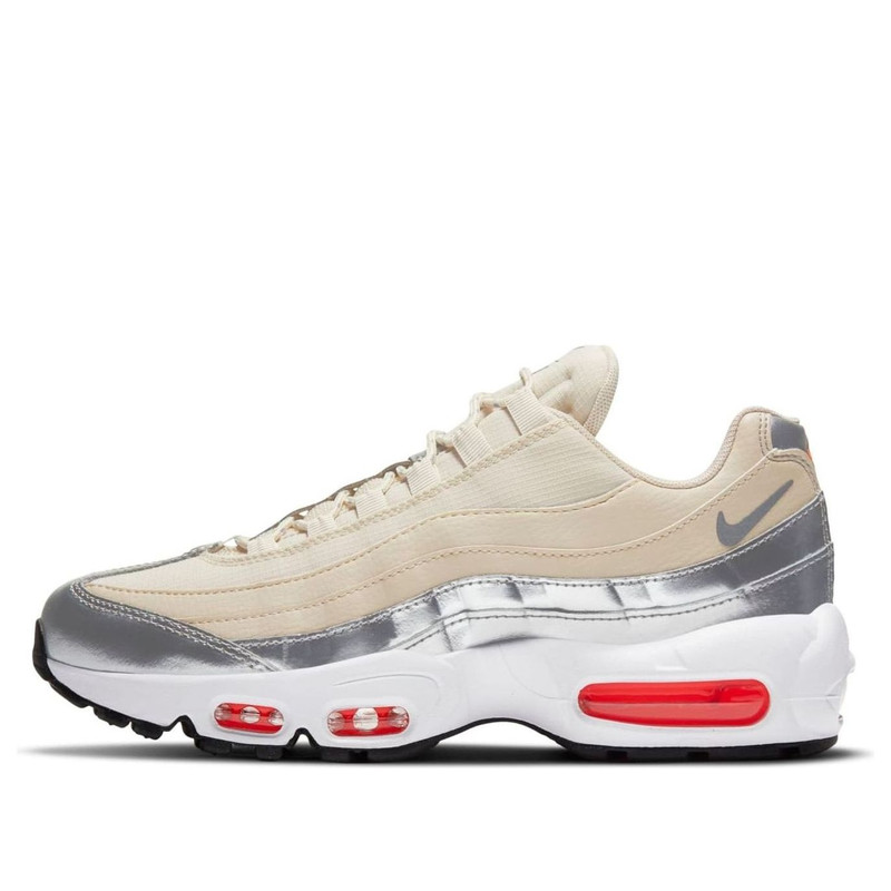 (WMNS) Nike 3M x Nike Air Max 95 'Creamyellow Silver' CT1935-100 - 1