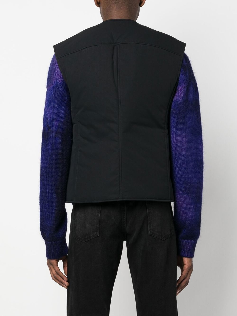 Wave Tag padded vest - 4