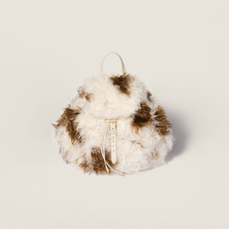 Mohair backpack 1