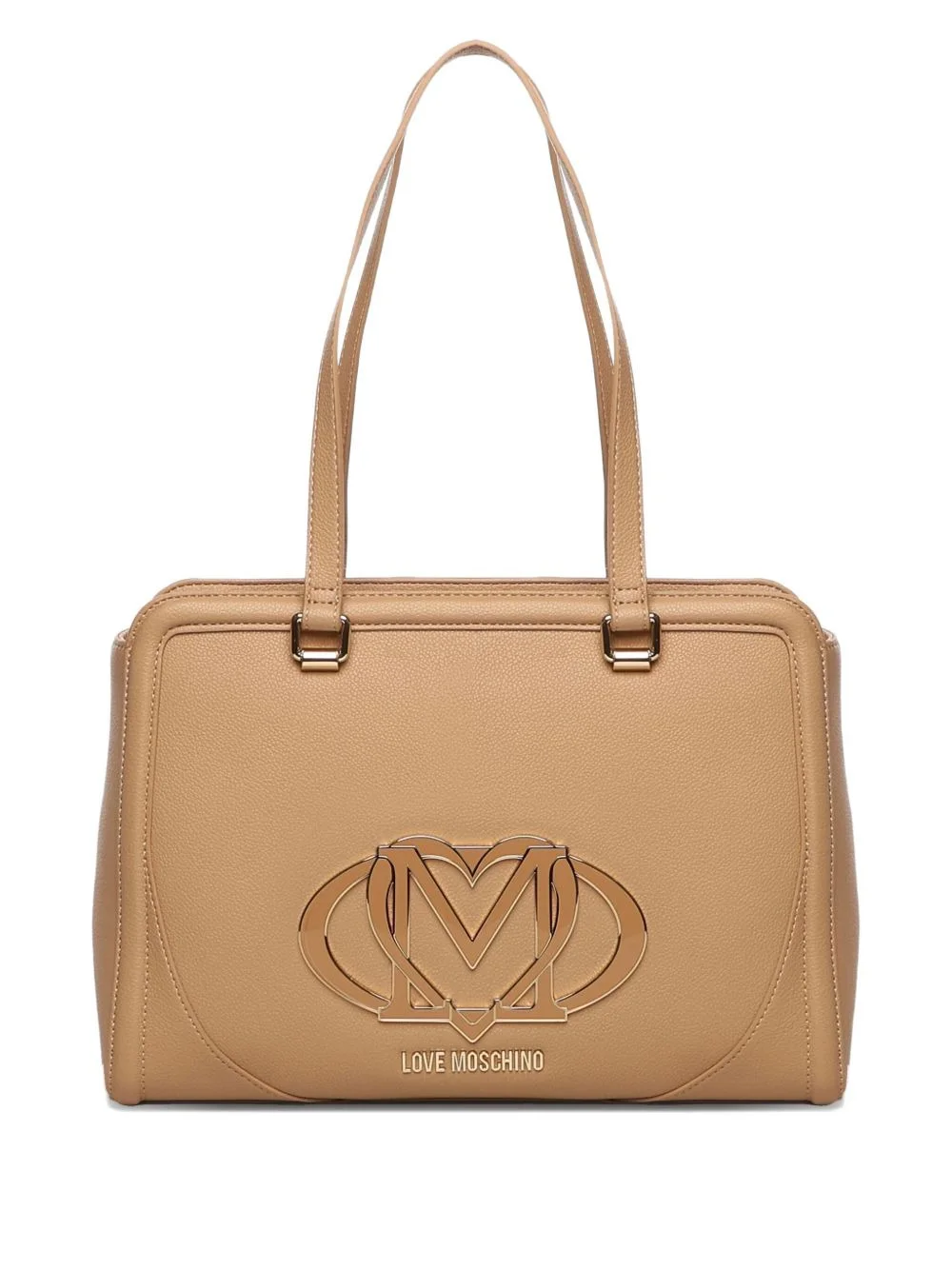 logo-plaque tote bag - 1