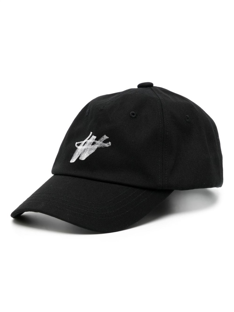 logo-print baseball cap 1