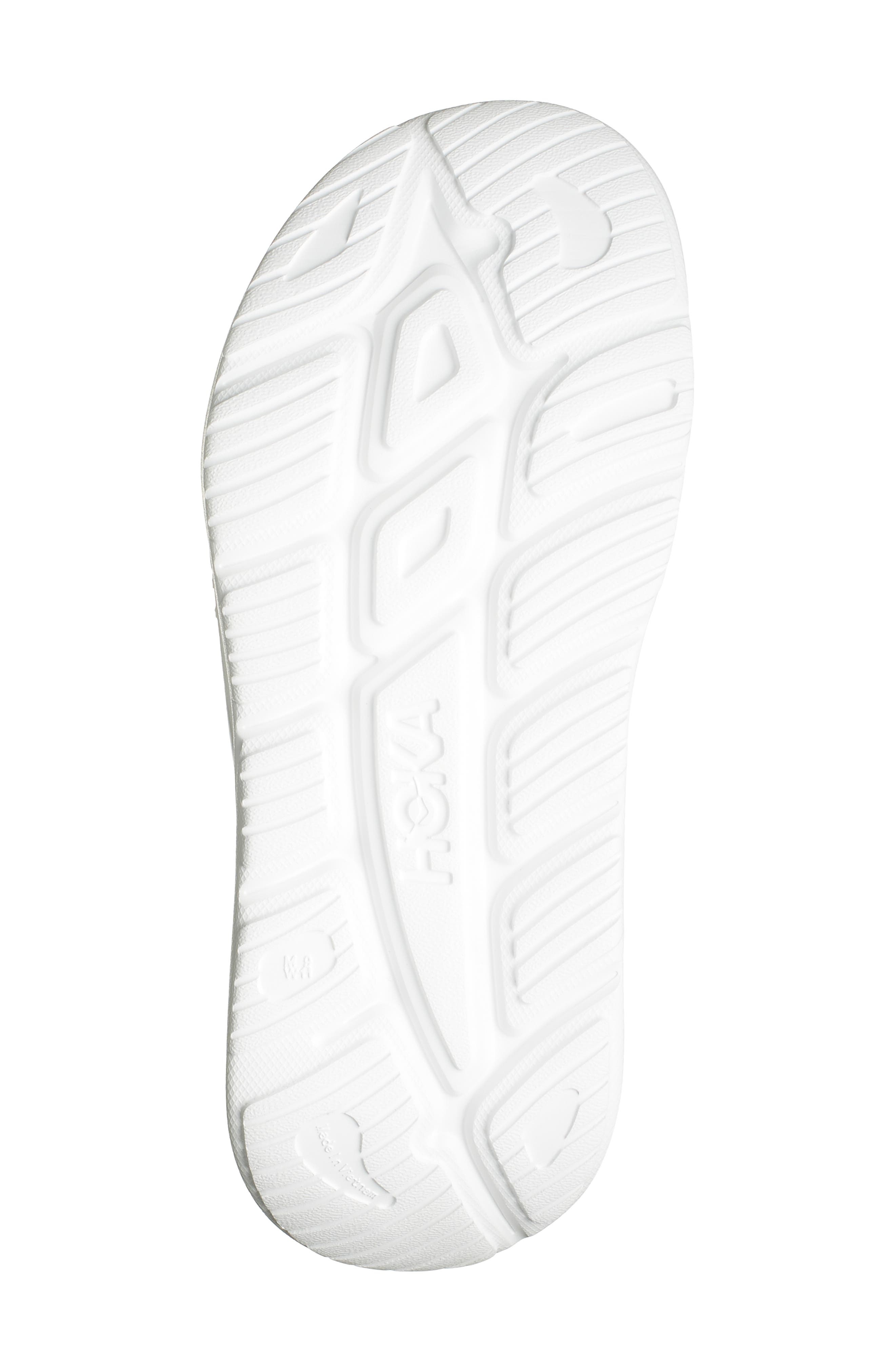 HOKA Gender Inclusive Ora Recovery Slide 3 Sandal in White /White at Nordstrom - 6