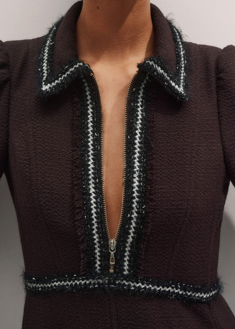 Textured Midi Dress 3