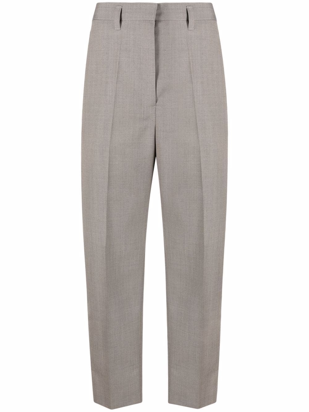 high-rise tailored trousers - 1