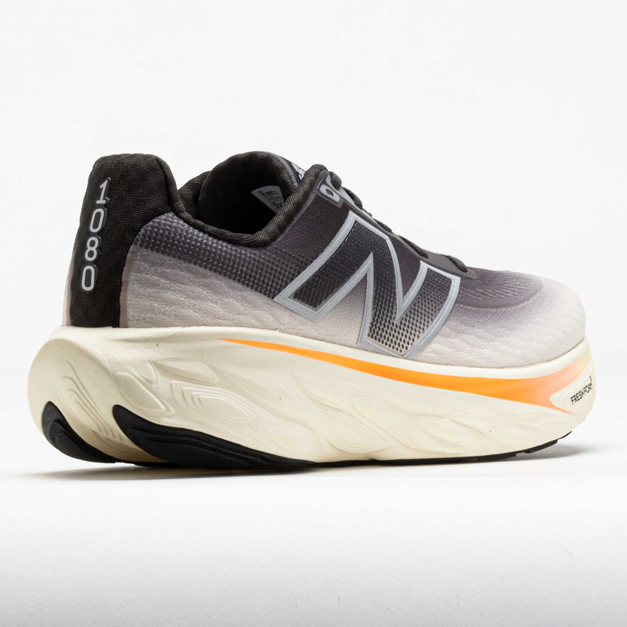 New Balance Fresh Foam X 1080v14 Men's Black Cement/Angora/Hot Mango - 6